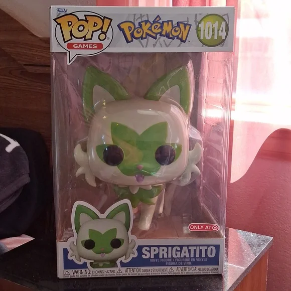 Jumbo Funko Pokémon Sprigatito Pop! - Picture 3 of 7